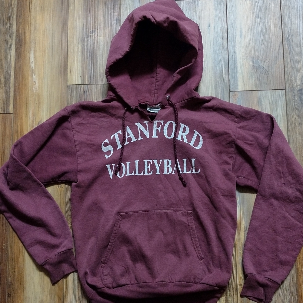 Vintage Hanes Stanford hooded sweatshirt hoodie size small